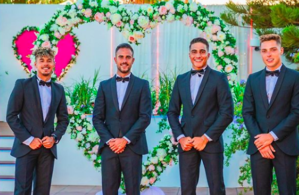 Mattheüs, Giuliano, Mert, Gianni Love Island